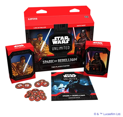 FFG - Star Wars: Unlimited - Der Funke einer Rebellion Zwei-Spieler-Starter - DE o. EN