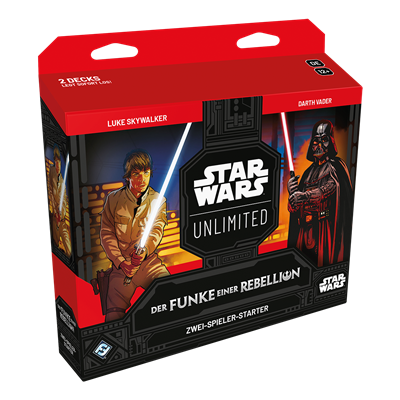 FFG - Star Wars: Unlimited - Der Funke einer Rebellion Zwei-Spieler-Starter - DE o. EN