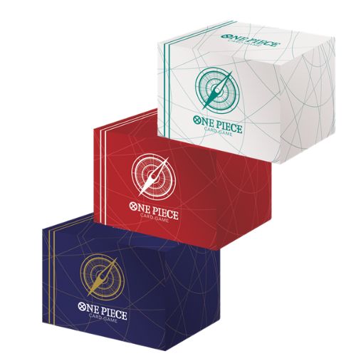 One Piece Card Game - Clear Card Case - Blue - Red - White