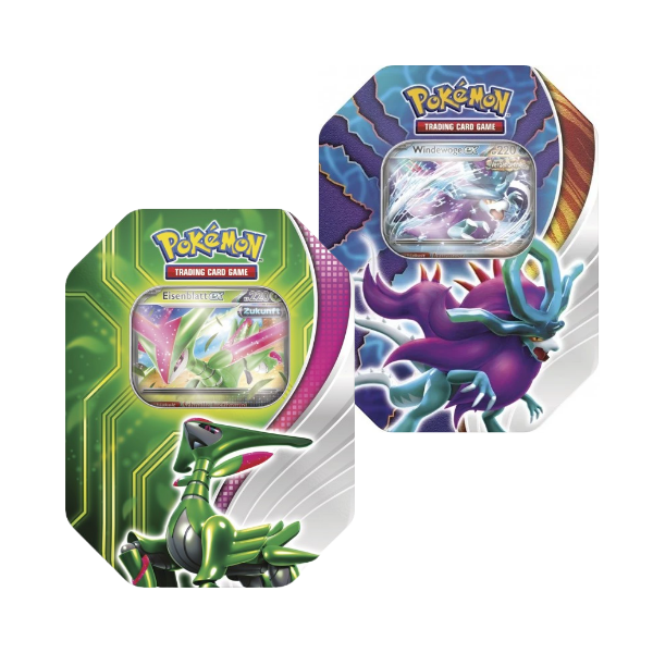 Pokemon Tin Box Eisenblatt EX / WindwogeEX Deutsch