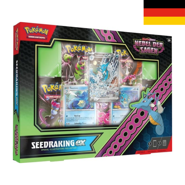 Pokémon Karmesin & Purpur 06.5 Nebel der Sagen EX Spezial Kollektion Seedraking EX DE