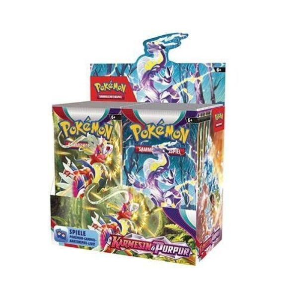 Pokemon Karmesin & Purpur Booster Display Deutsch