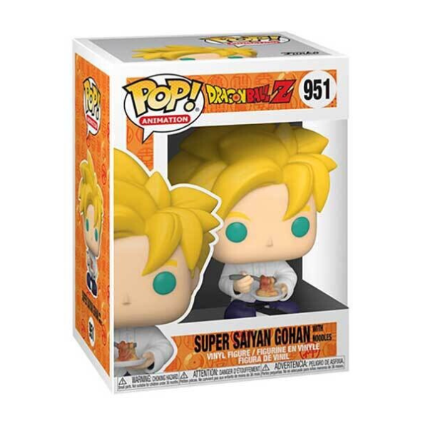 Funko POP Animation: Dragon Ball Z S9 - SS Gohan w/Noodles