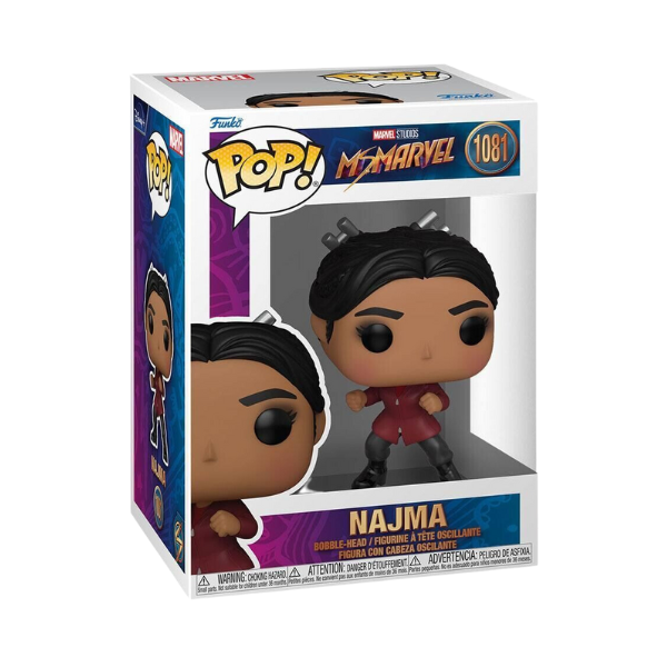 POP Marvel: Najma - Ms Marvel - Funko #1081