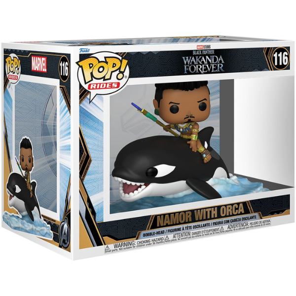 Funko POP! Ride SUPDLX Black Panther: Wakanda Forever S2 - Namor with Orca Funko 116
