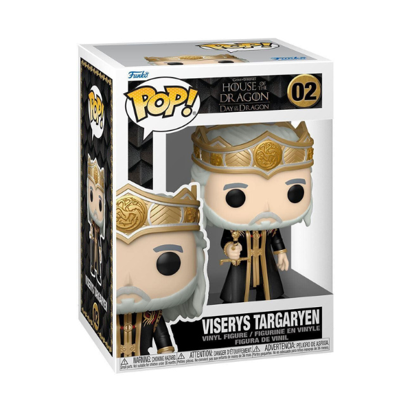 POP TV: Viserys Targaryen - House of the Dragon - Game of Thrones - Funko 02