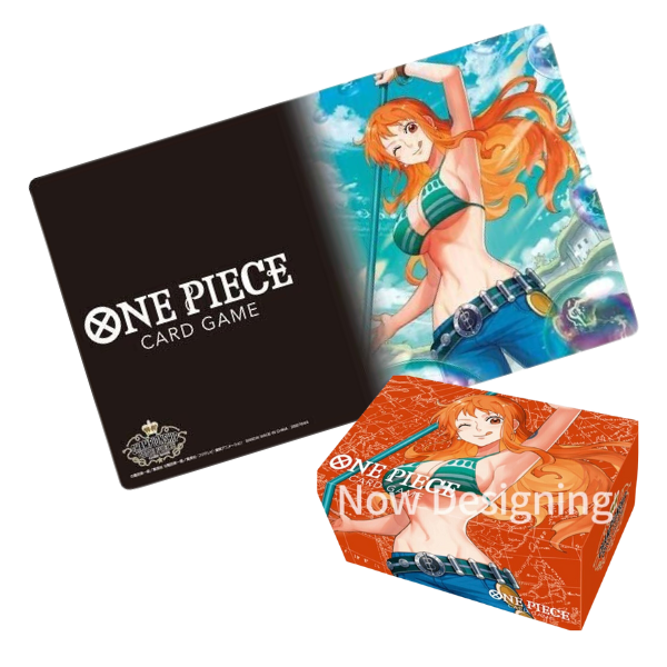 One Piece Card Game - Playmat and Storage Box Set -Nami-