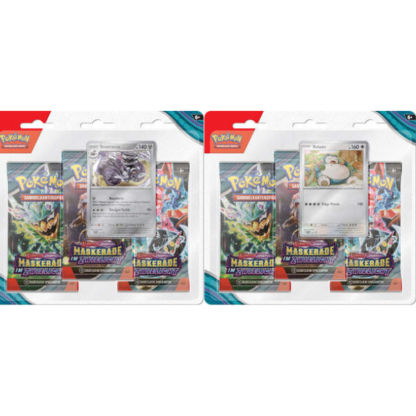 Pokemon KP06 3-Pack Blister DE