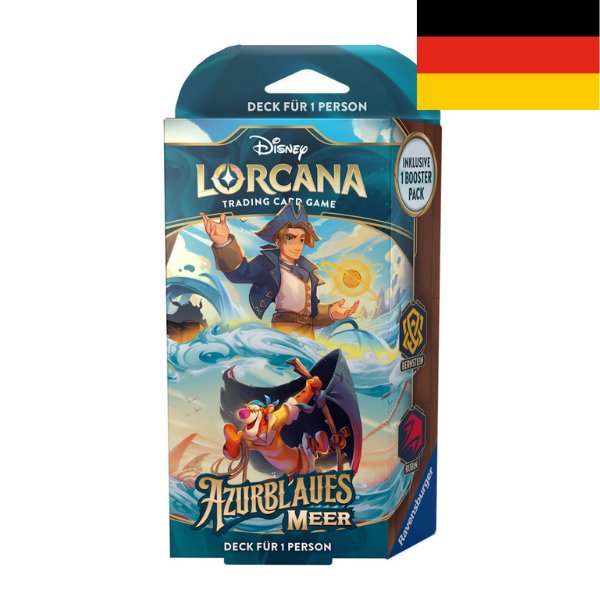 Disney Lorcana: Azurblaues Meer - Starter Deck DE
