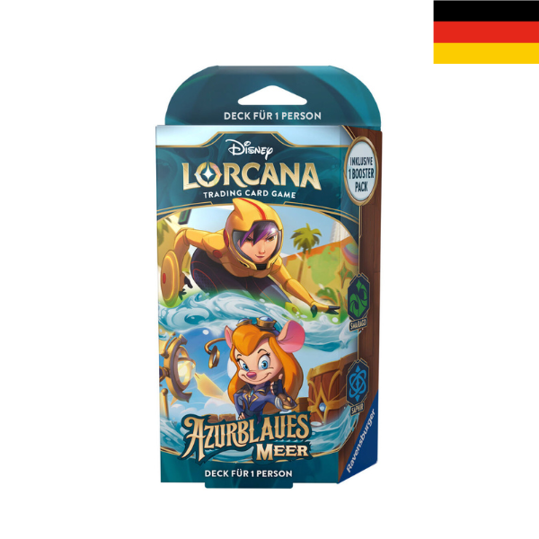 Disney Lorcana: Azurblaues Meer - Starter Deck DE