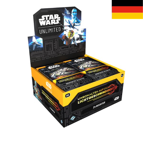 Star Wars: Unlimited - Jump to Lightspeed Booster Display (24 Booster) - DE
