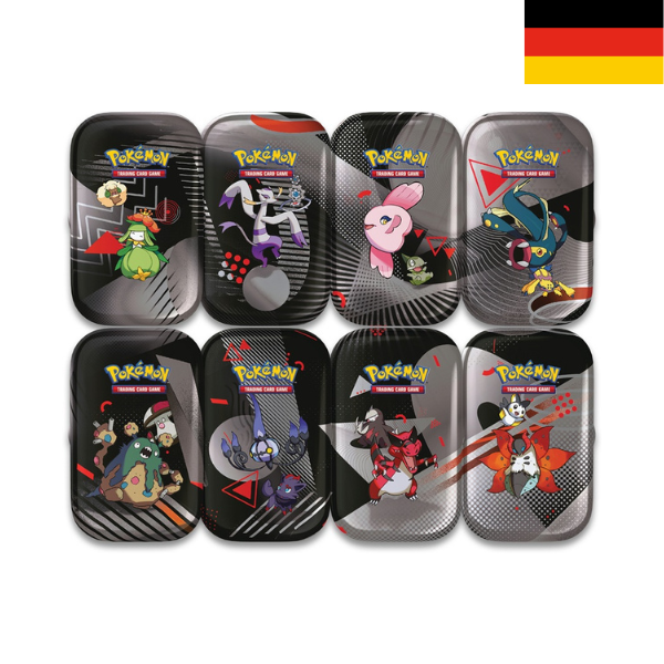 Pokemon Weisse Flamme & Schwarze Blitze Mini Tin DE