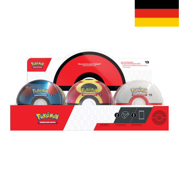 Pokemon Pokeball Tin Herbst 2025 DE