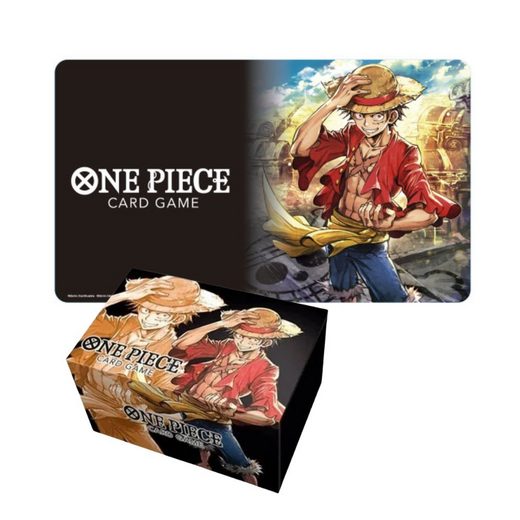 One Piece Card Game - Playmat & Storage Box - Monkey D Luffy