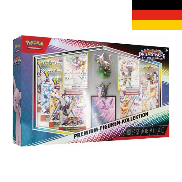 Pokémon Karmesin & Purpur Prismatische Entwicklungen Premium-Figuren-Kollektion DE