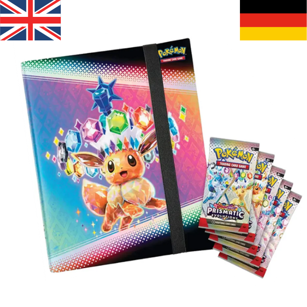 Pokemon PKM KP08.5 Binder Kollection Prismatische Entwicklungen