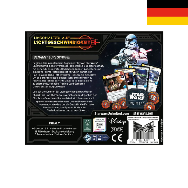 Star Wars: Unlimited - Jump to Lightspeed Prerelease Box - DE