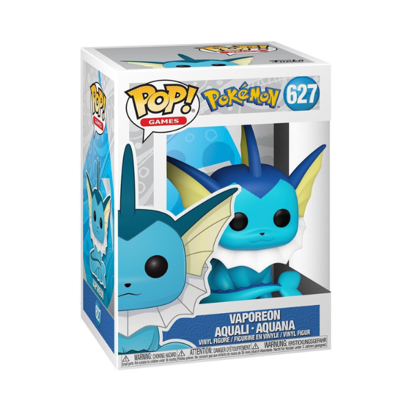 POP Games: Pokemon- Vaporeon / Aquana Funko 627