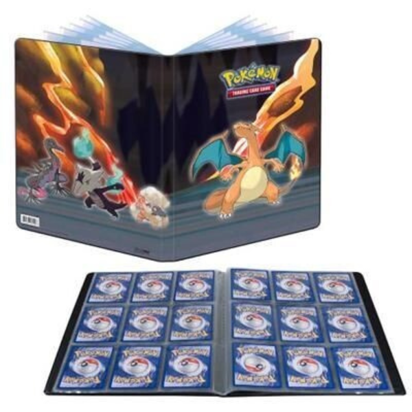 UP Glurak 9-POCKET Portfolio für Pokemon ( bis zu 180 Karten )